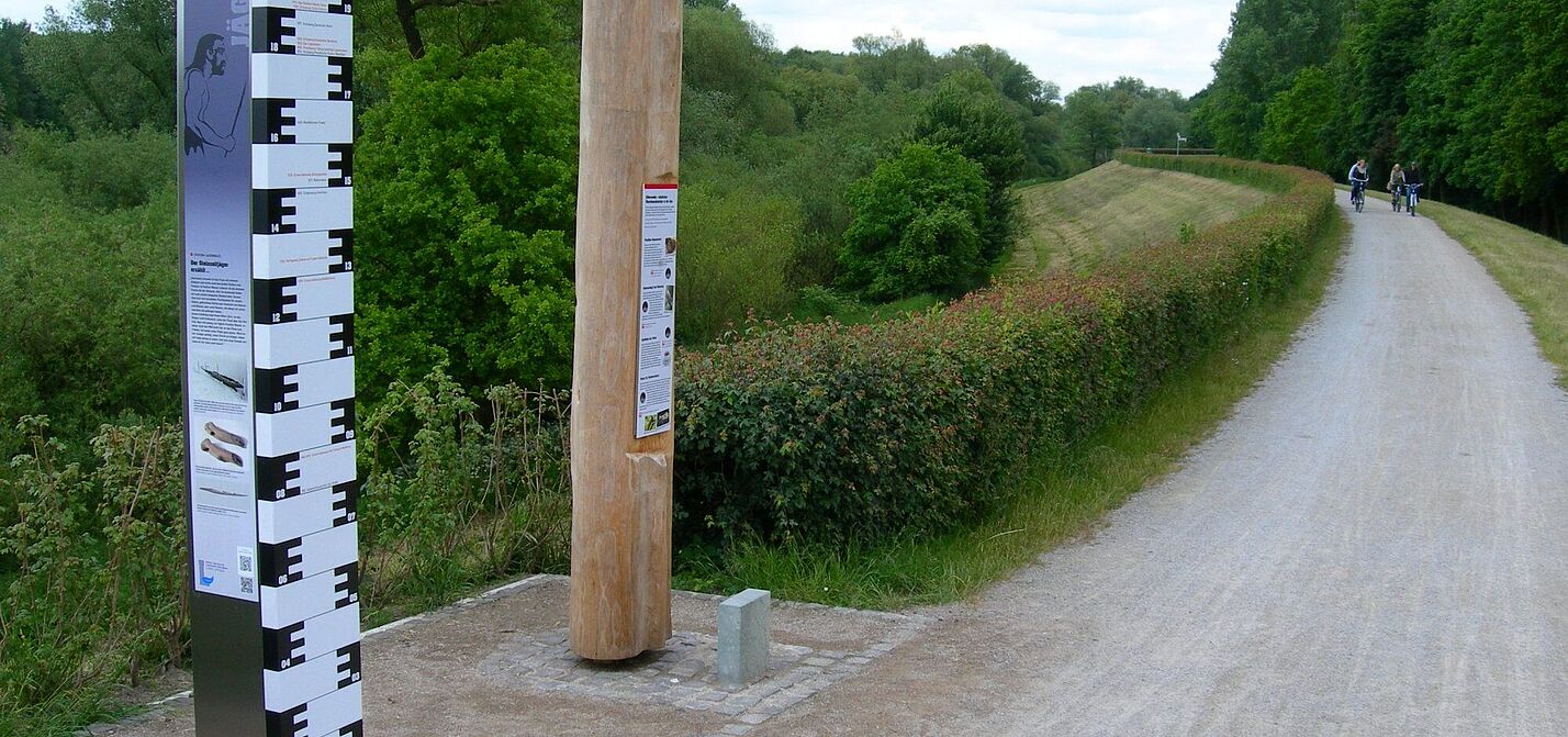 Infostation am Rundweg Lüner Lippeaue