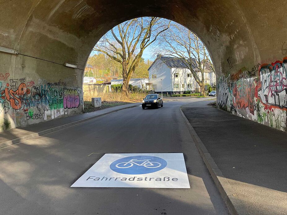 Fahrradstraße Bornekamp