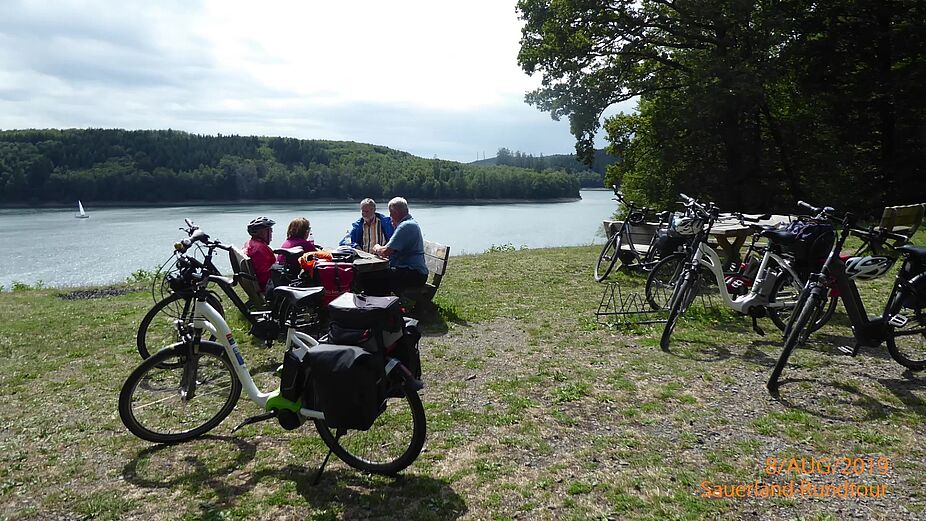 Blick auf den Biggesee