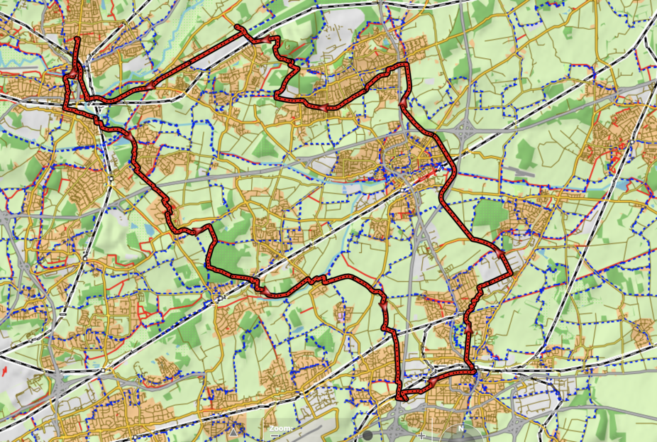Radroute zur alten Kaffeerösterei