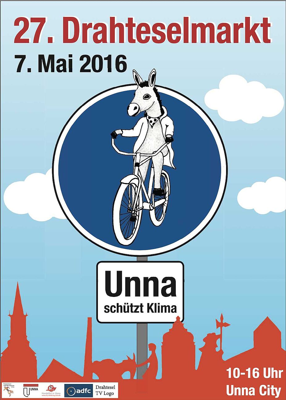 Plakat des 27. Drahteselmarktes