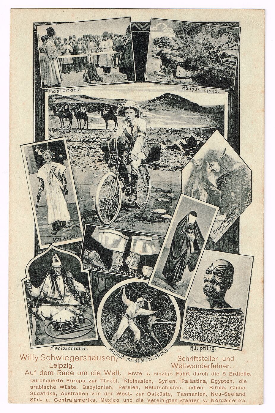 Werbepostkarte Willy Schwiegershausen