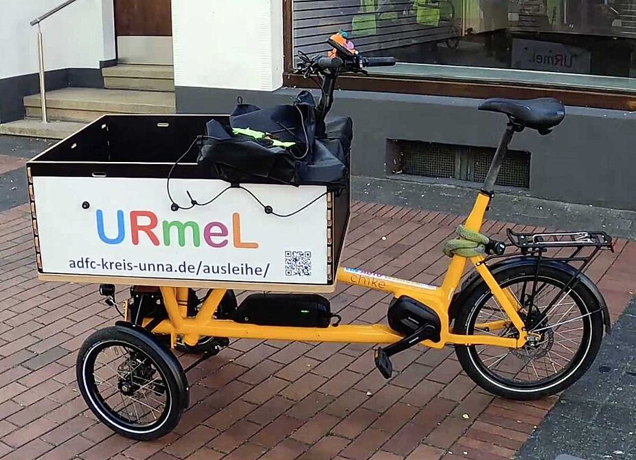 Transportrad für den Radparcours