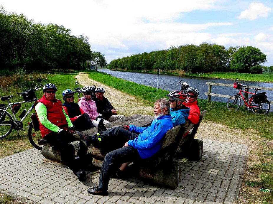 Pause am Dortmund-Ems-Kanal