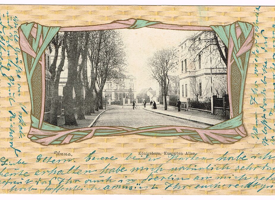 Fahrrad auf der Kurgarten Allee Kurgarten Allee