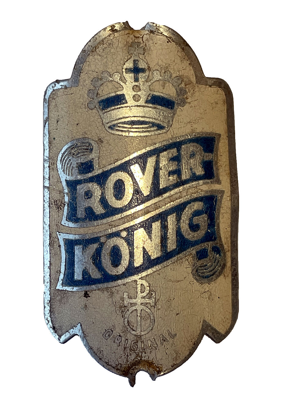 Steuerkopfschild Roverkönig Otto Plümecke Hannover