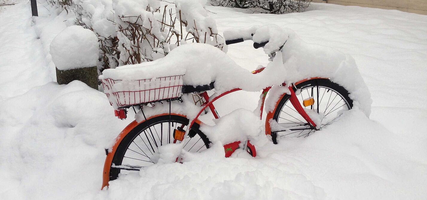 Radfahren im Winter