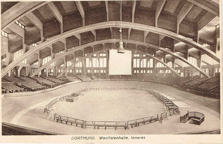 Alte Westfalenhalle um 1926