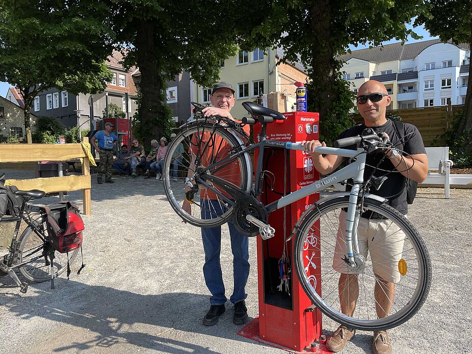 Neue Werkzeugsäule überzeugt.