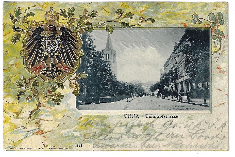 Fahrrad auf der Bahnhofstraße