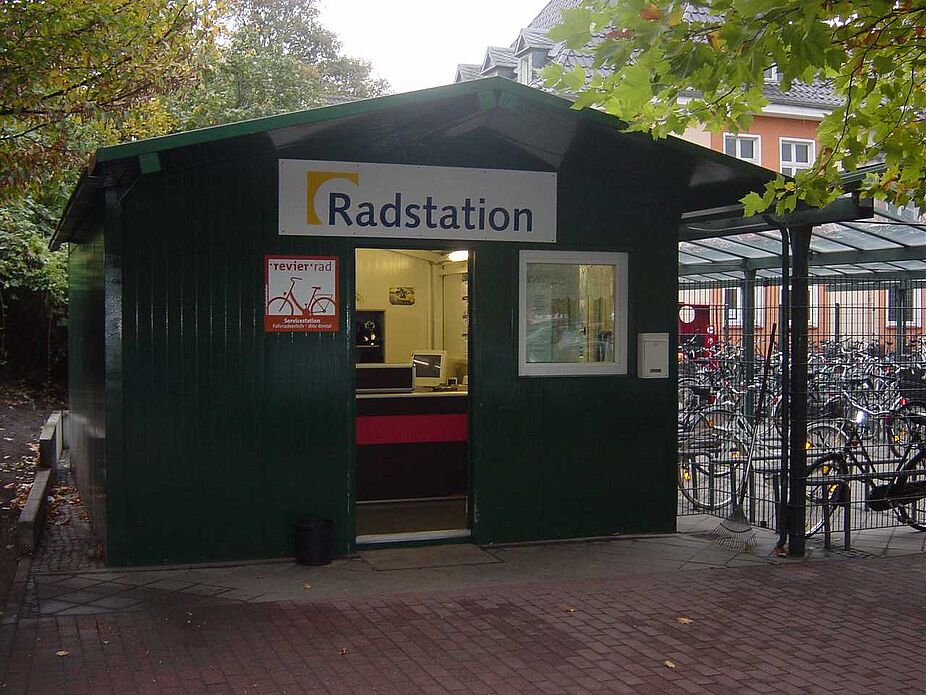Radstation am Lüner Hauptbahnhof