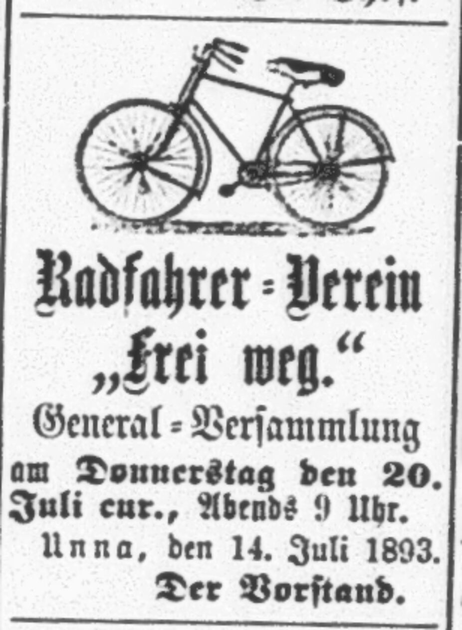 Gründungsversammlung RV Frei weg