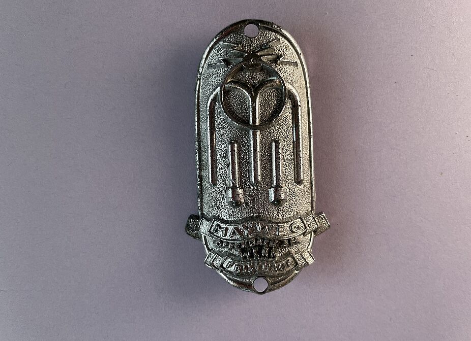 Steuerkopfschild Mayweg Frischauf Steuerkopfschild Mayweg Frischauf