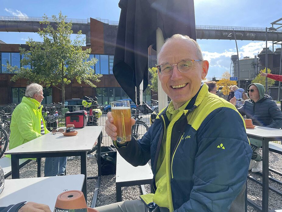 Darauf ein Bergmann Bier