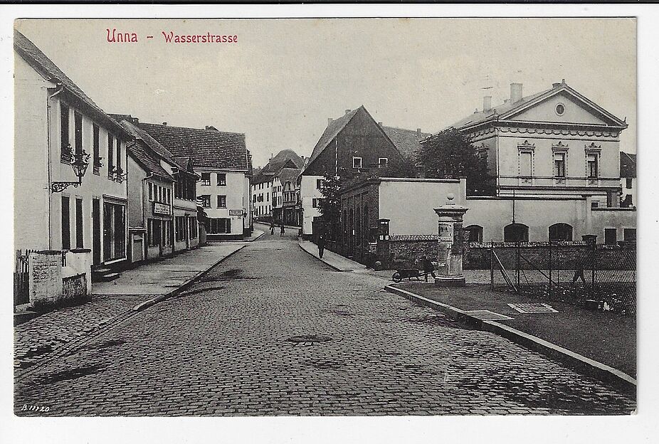 Wasserstraße um 1920