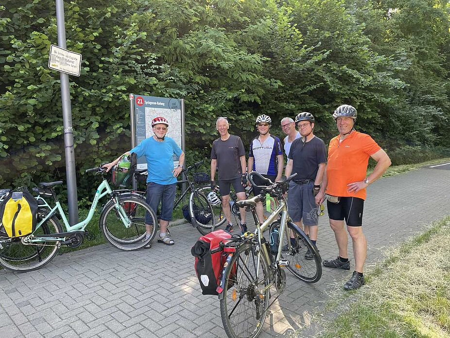 Einstieg in die Springorum-Trasse