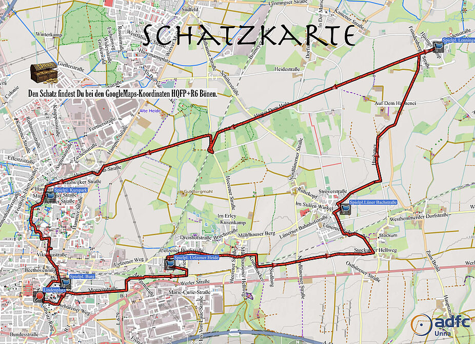 Schatzkarte UNsere Kinder Schatzkarte UNsere Kinder
