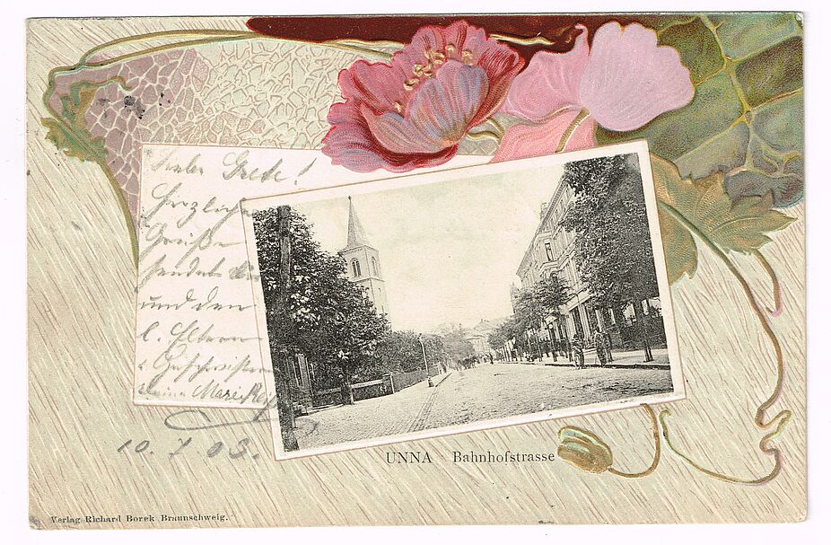 Fahrradmotiv Bahnhofstraße