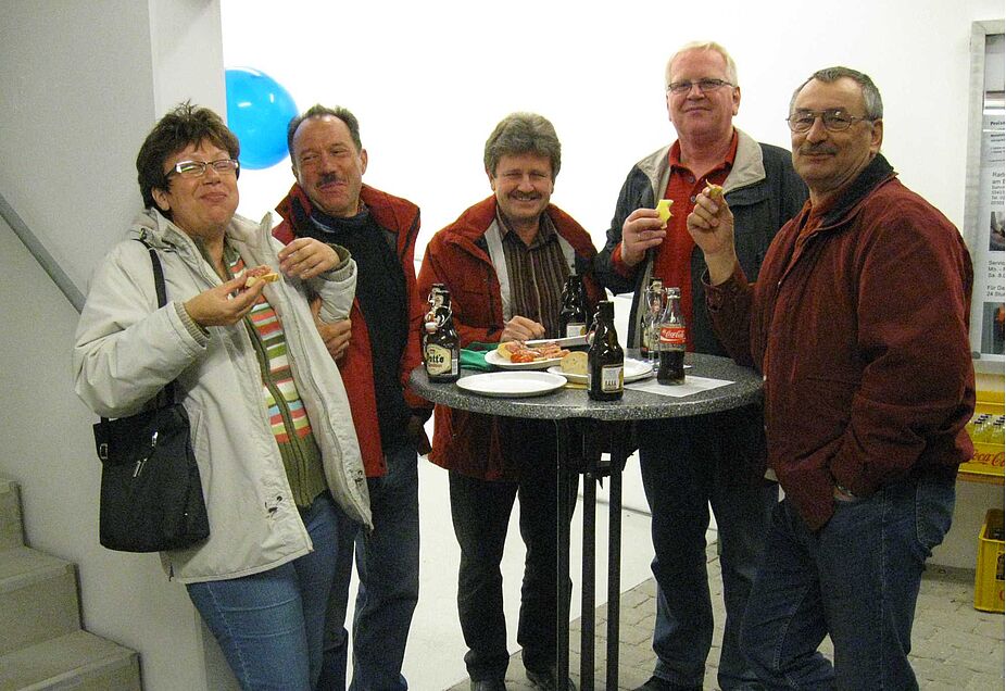 ADFC Aktive bei der Eröffnung