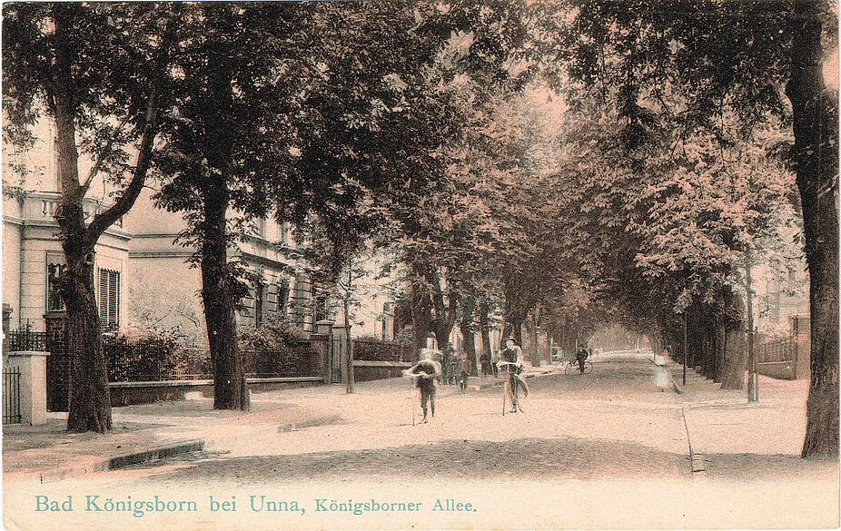 Bad Königsborn bei Unna, Königsborner Allee