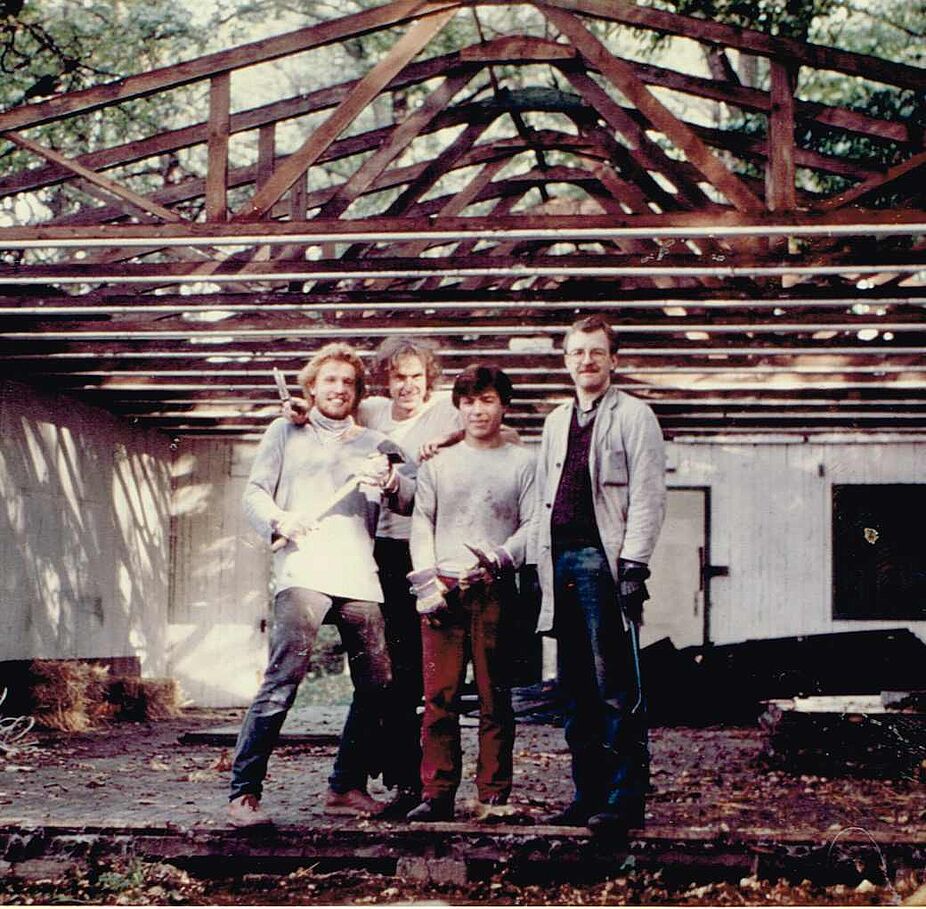 Abriss der Werkstatt Drahtesel Königsborn