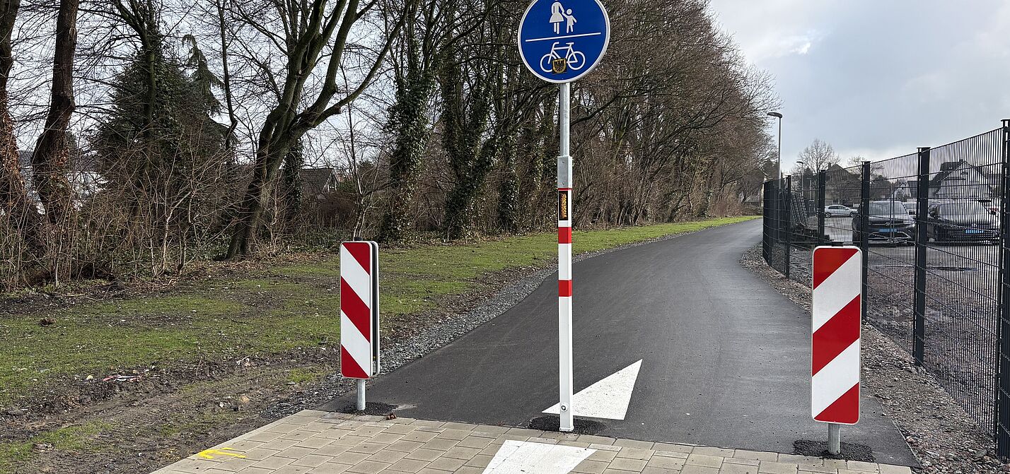 Radweg Brockhausplatz