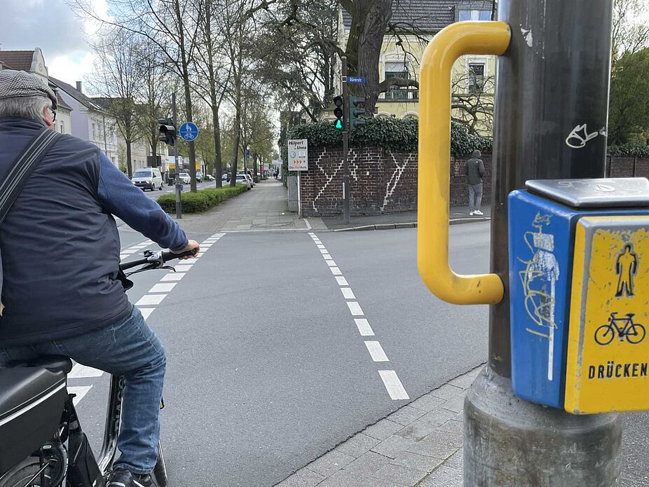 Fahrradunfreundliche Ampelschaltung