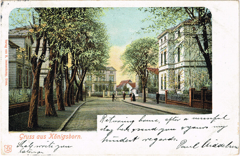 Fahrrad auf der Kaiserstraße