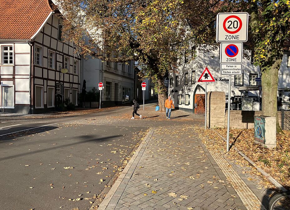 5: Auch hier kreuzt der Radring