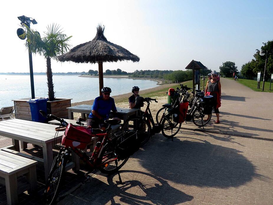 Pause am Geester Speichersee