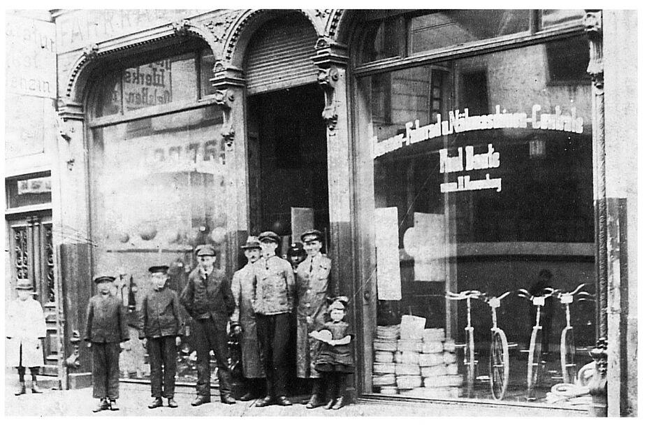 Fahrradhandlung Paul Bante Fahrradhandel Paul Bante Unna (1920)