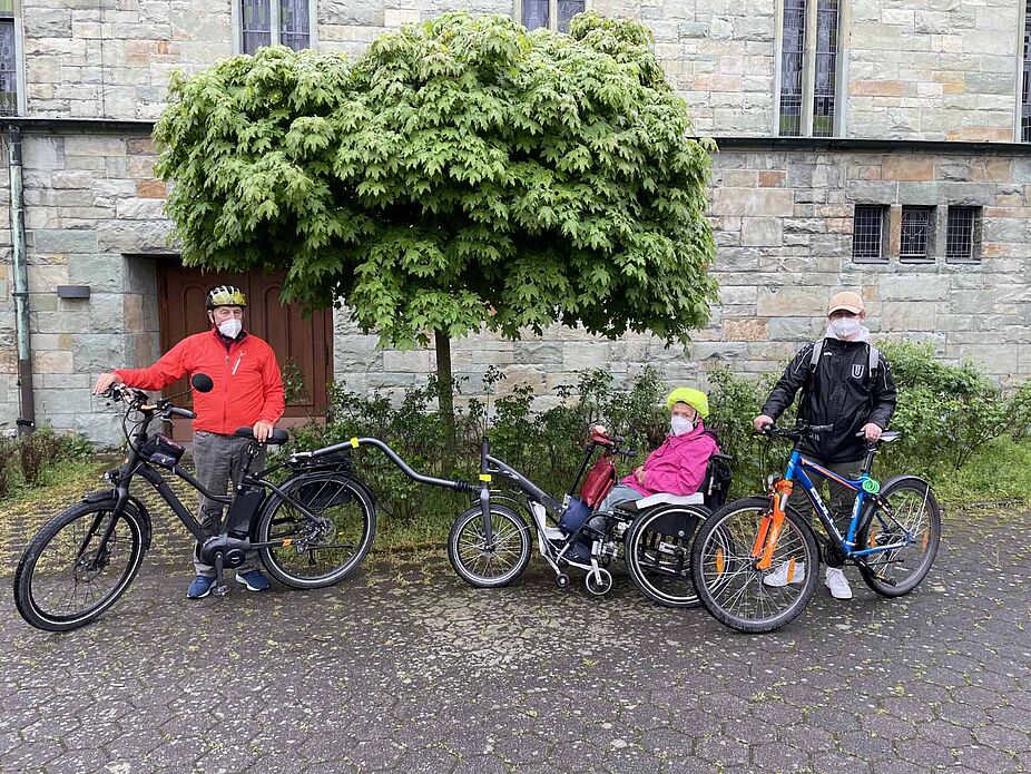 Alois und Gisela Witte plus Enkel Alois