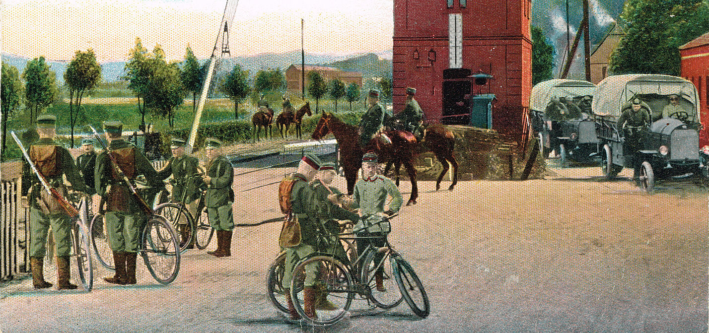 Aufklärungstruppen im Feindesland