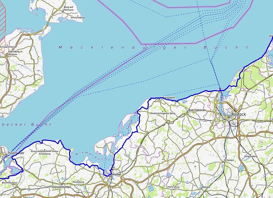 Verlauf Ostsee-Tour Verlauf Ostsee-Tour