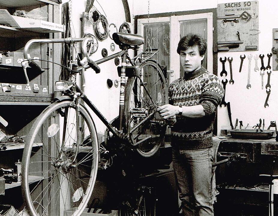 Werkstatt Drahtesel Königsborn innen