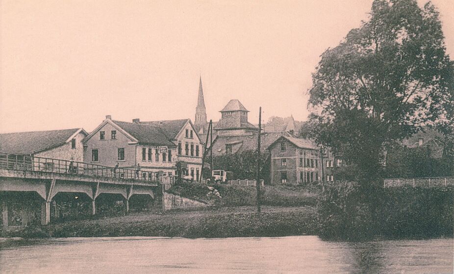 Die erste Betonbrücke in Fröndenberg