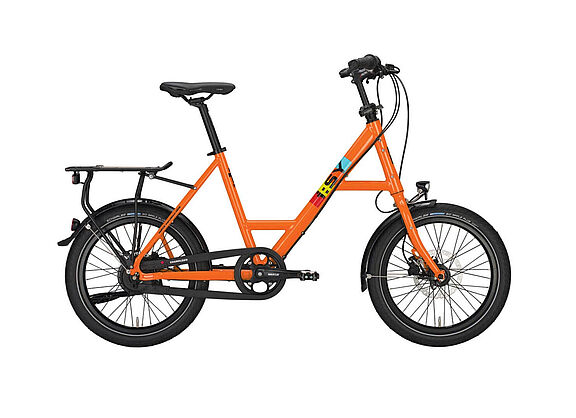 Kompakträder sind durch ihre Größe ideale Stadtfahrräder. 