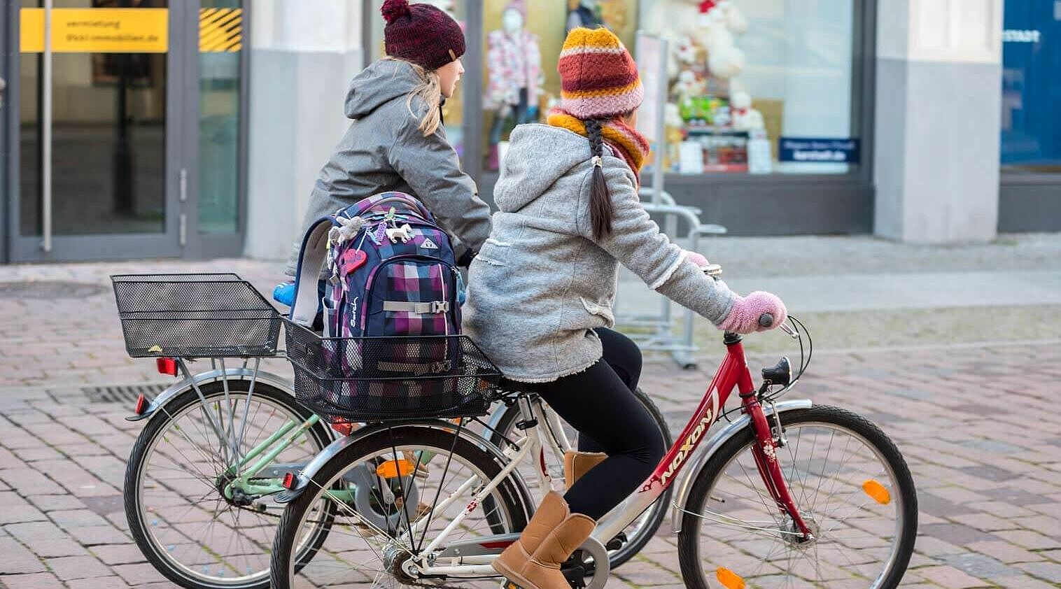 Auf dem Schulweg